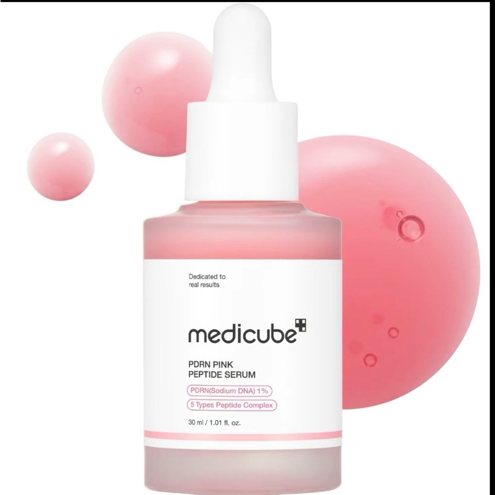 PDRN Pink Peptide Serum - White and Pink